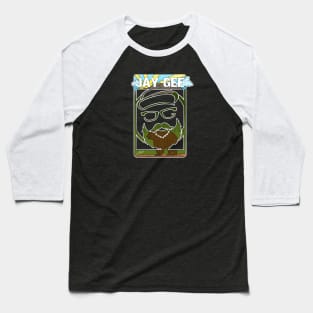 Jay Gee artwork logo Baseball T-Shirt